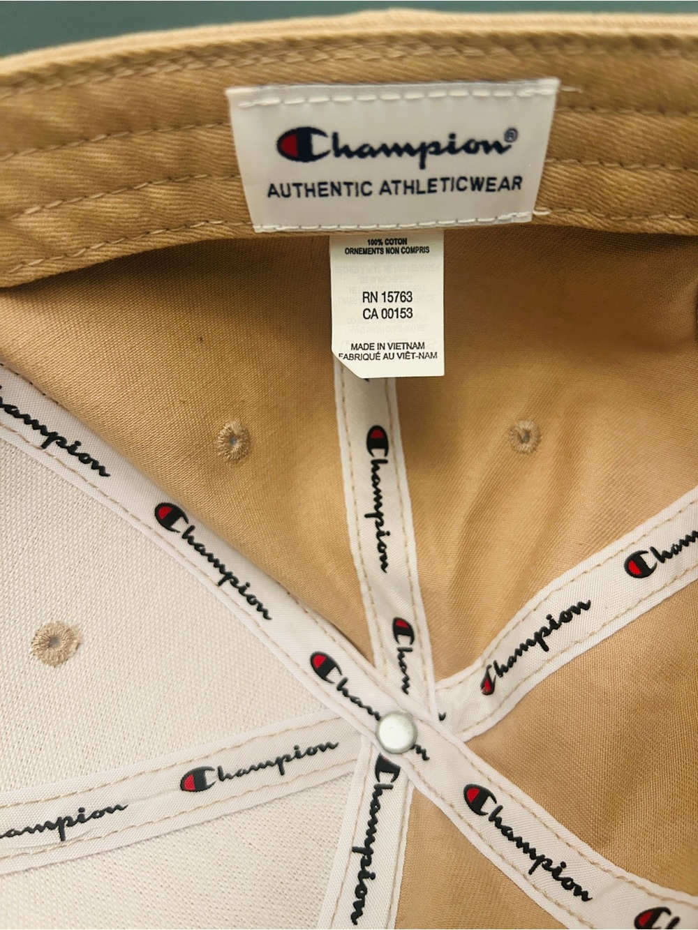 Champion Beige Cap - Picture 4 of 4